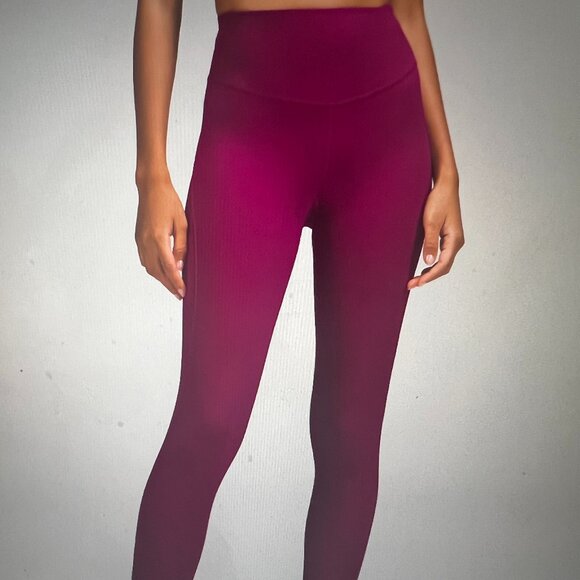 lululemon athletica Pants - LuleBase Pace High-Rise Running Tight 25" Magenta Purple size 6
